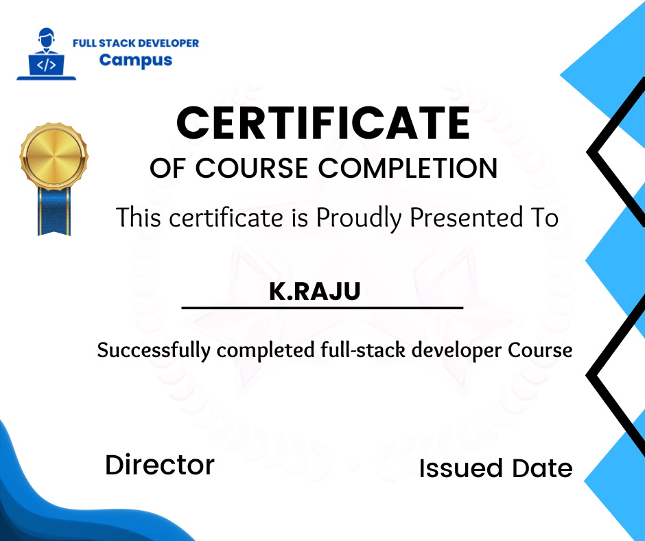 Full stack Developer Course in Hyderabad - Certification